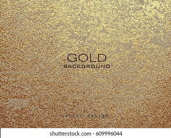 Gold grunge texture to create distressed effect. Patina scratch golden elements. Vintage abstract illustration. Bright sketch surface . Overlay distress grain graphic design