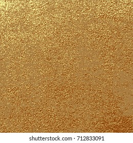 Gold grunge texture to create distressed effect. Patina scratch golden elements. Vintage abstract illustration. Bright sketch surface . Overlay distress grain graphic design