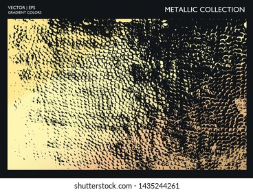 Gold grunge texture with shiny effect. Scratched patina golden background elements. Gold marbling texture design for poster, brochure, invitation, cover book, catalog, wrap paper, present.