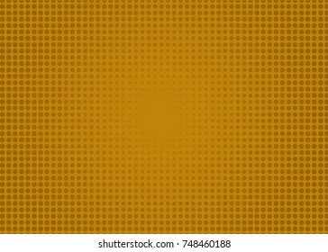 gold halftone abstract background with retro concept