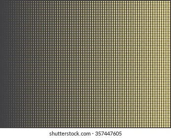 gold halftone abstract doted rectangle vector background