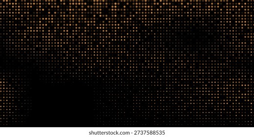 Medio tono dorado sobre