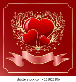 Gold and Heart 1