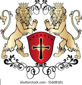gold heraldry