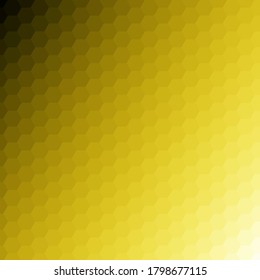 Fondo hexágono de oro. Abstracción geométrica