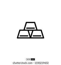 gold icon, design inspiration vector template for interface and any purpose