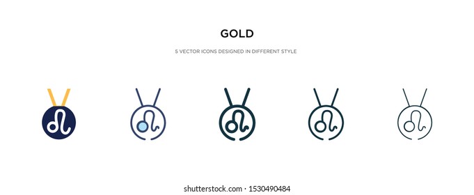 gold icon in different style vector illustration. two colored and black gold vector icons designed in filled, outline, line and stroke style can be used for web, mobile, ui