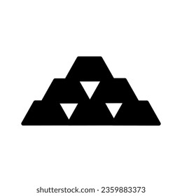 gold icon on a white background