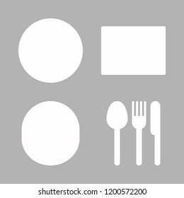 gold icon set. vector set about cutlery, coin and picture icons set.