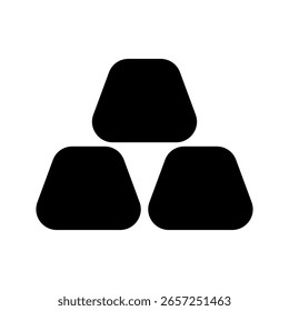 Ilustración de diseño de símbolo de Vector de icono de oro