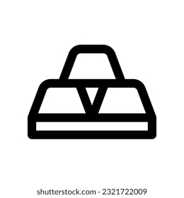 icono dorado para tu diseño de sitio web, logotipo, aplicación, interfaz de usuario.