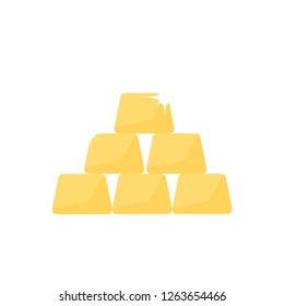 gold  ingot  brick 