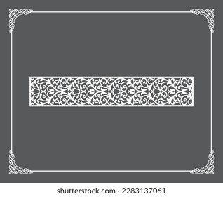 Techo oriental islámico dorado y patrón de pared sobre fondo antracita. Motivos ornamentales árabes 35. Patrones, fondos y fondos de pantalla para su diseño. Adecuado para el corte por láser.