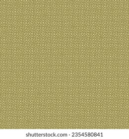 Gold and ivory flecked cloth, made of flax, hemp, cotton or something else. Retro textile material. Tweed fabric texture. Vector seamless.