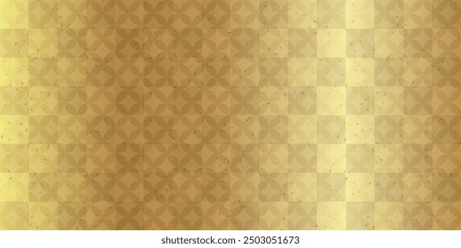 Gold Japanese Paper Pattern Japanese Pattern Background