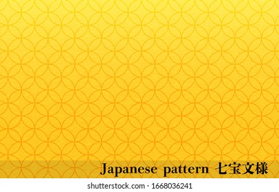 Gold Japanese paper and Japanese pattern: Cloisonne, transration: Cloisonne