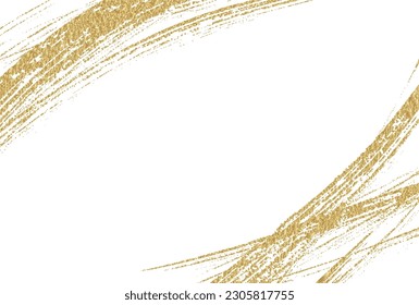 Gold Japanese Pattern Brush Background