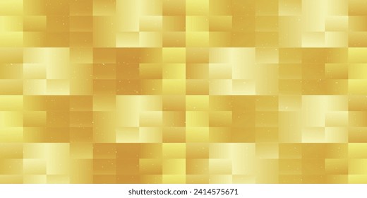 Gold Japanese Pattern Check Background