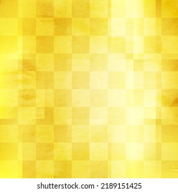 Gold Japanese pattern Japanese paper background