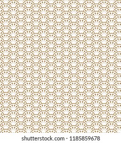 Gold Japanese pattern vector. Flower icon. Floral background template.
