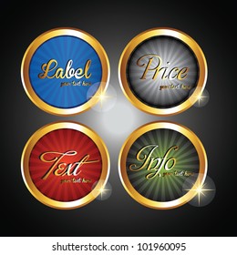 Gold label