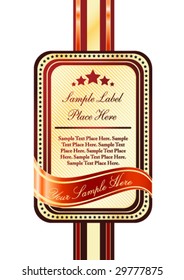 Gold label