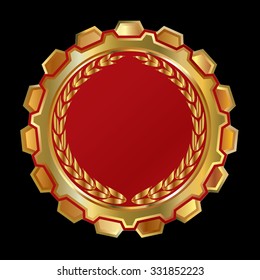 gold label or award