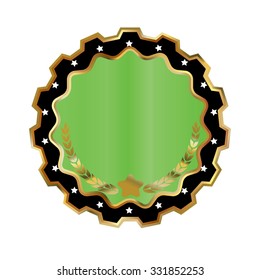 gold label or award