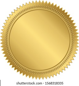 Gold Labels For Promo Seals