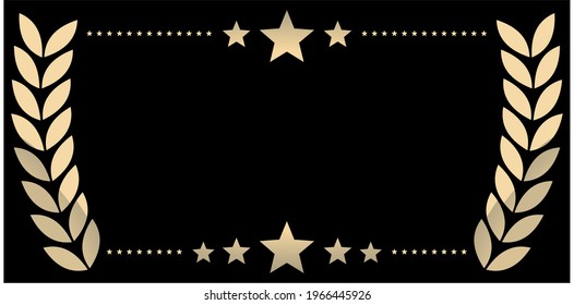 Lágrimas dorados sobre fondo negro 