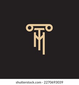 Gold Law is a logo design of a golden scale made from simple golden lines.
