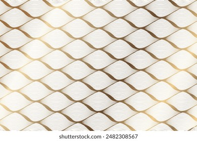 Gold Leaf Vector pattern design