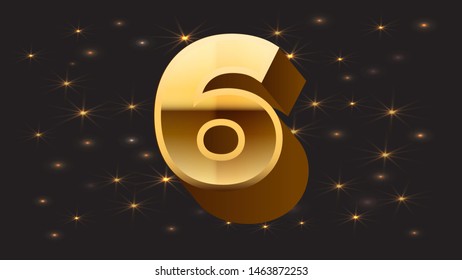 gold letter vector icon graphic