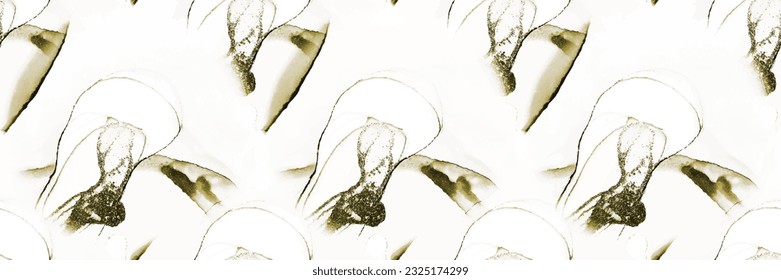 Gold Light Color. Gold Ink Vector. Gold Light Painting. Fluid Luxury Pattern. Foil Luxury Grunge. Marble Ink Background. White Golden Background. Light Repeat Background. Marble Ink Glitter.