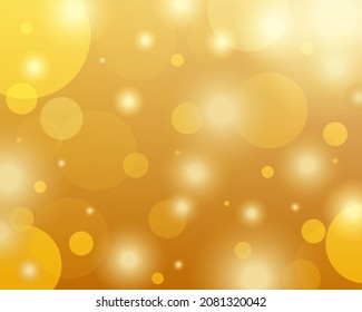 Gold light galaxy bokeh sky background