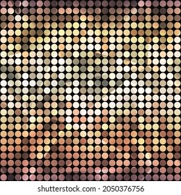 Gold light points pattern. (eps 10 vector file)