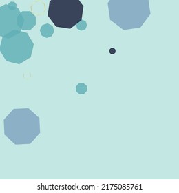 Gold Line Background Blue Vector. Honeycomb Innovation Backdrop. Digital Texture. White Atom Industrial. Tile Design.