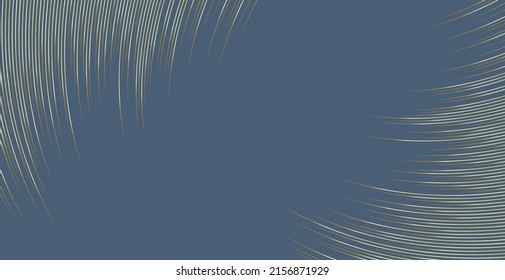 Fondo de la línea dorada. Patrón de línea ondulada