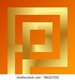 gold lines modern abstract background pattern 