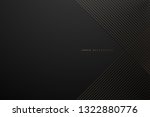 Gold lines on black background