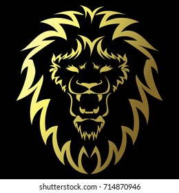 Gold Lion Images Stock Photos Vectors Shutterstock