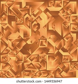 Diseño de fondo geométrico con líquido dorado, formas de fondo geométrico con gradiente fluido Composición artística, afiche de diseño minimo futurista, plantilla creativa de festival abstracto