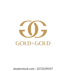 gold logo design with geometry