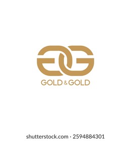 gold logo design with geometry