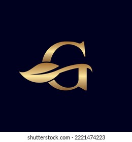 GOLD LOGO G WITH LEAF