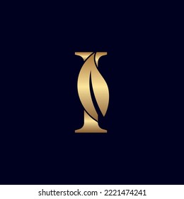 GOLD LOGO I WITH LEAF