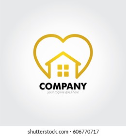 Gold Love Home
Minimalist and simple logo design, suited for your resident and apartment logo business