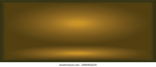 Gold luxury background with Gold line elements and light ray effect decoration and bokeh.