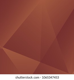 Gold luxury background, orange, red design. Vector polygon abstract polygonal geometric triangle background. Diamond jewelry fractal. Low poly summer illustration. Abstract geometric polygonal shape.