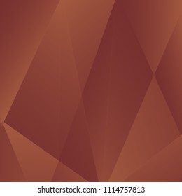 Gold luxury background, orange, red design. Vector polygon abstract polygonal geometric triangle background. Diamond jewelry fractal. Low poly summer illustration. Abstract geometric polygonal shape.